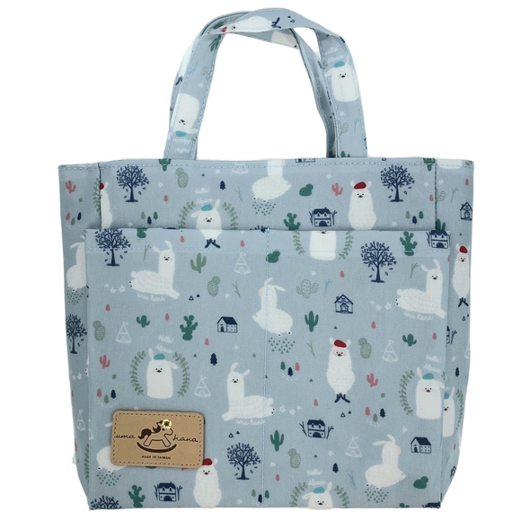 Waterproof Alpaca Mini Tote Handbag - Picture 1 of 8